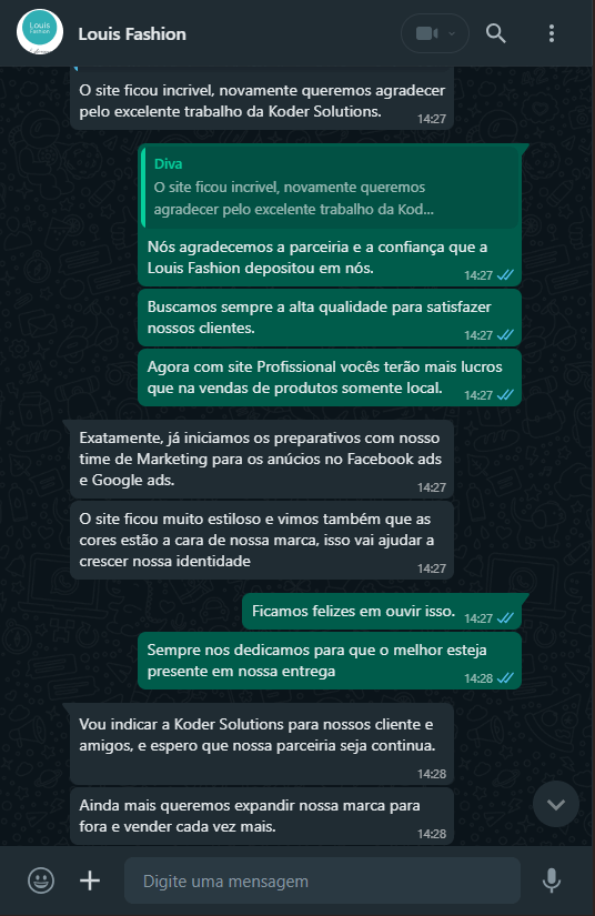 Segundo depoimento do site koder soluitons.